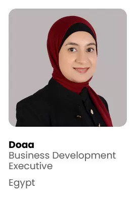 Doaa the Business Development Executive at TTE Gulf Management Consultancy at Egypt Branch