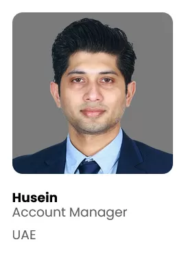 Husein the Account Manager at TTE Gulf Management Consultancy at United Arab Emirates Branch (UAE)